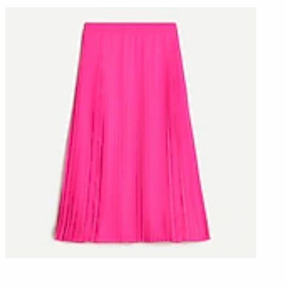 J.Crew Pleated Midi Skirt - Picture 1 of 9